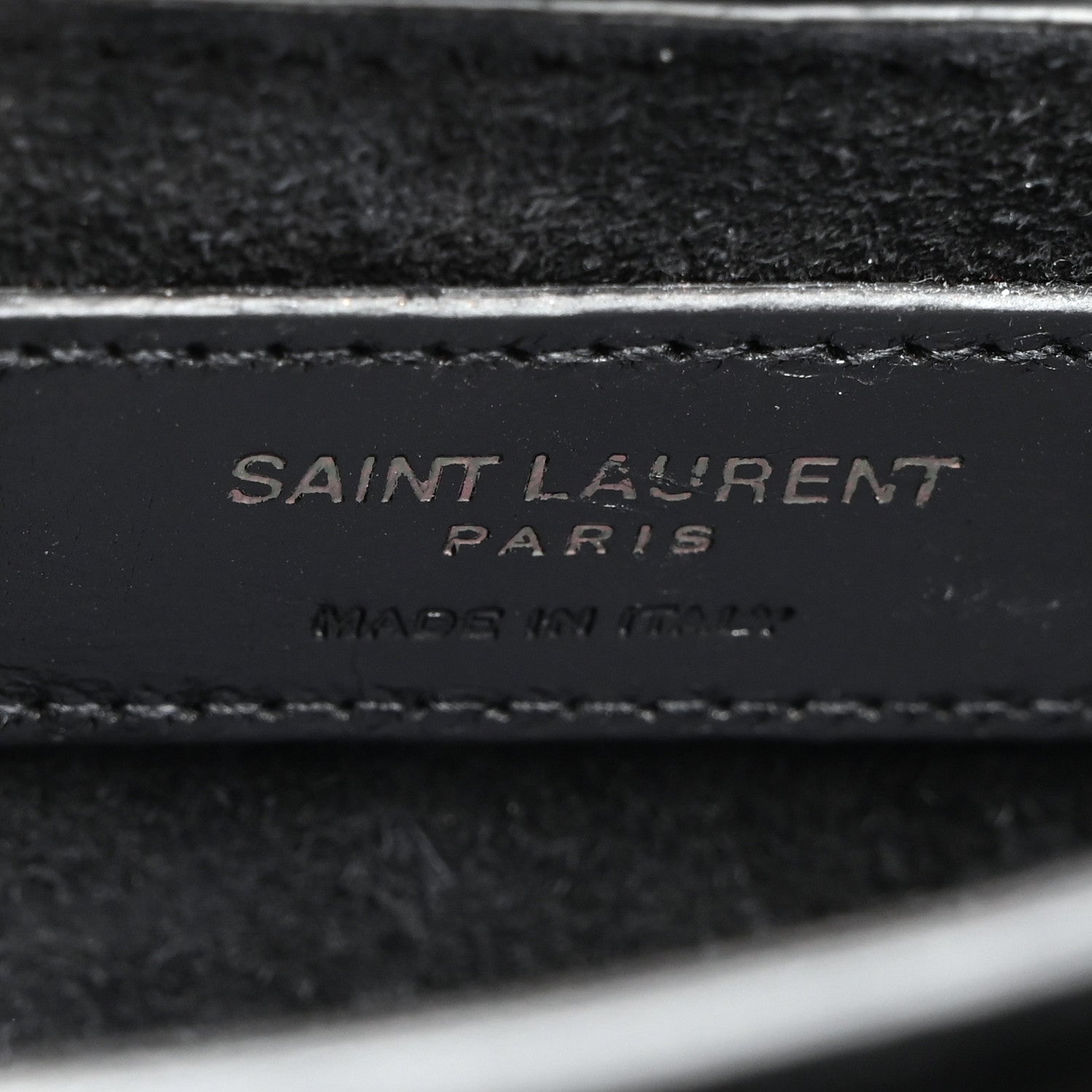 Saint Laurent Lambskin Mixed Quilted Medium Monogram Sunset Black 6 of 11