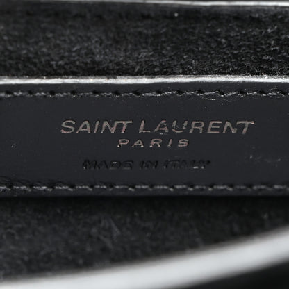 Saint Laurent Lambskin Mixed Quilted Medium Monogram Sunset Black 6 of 11