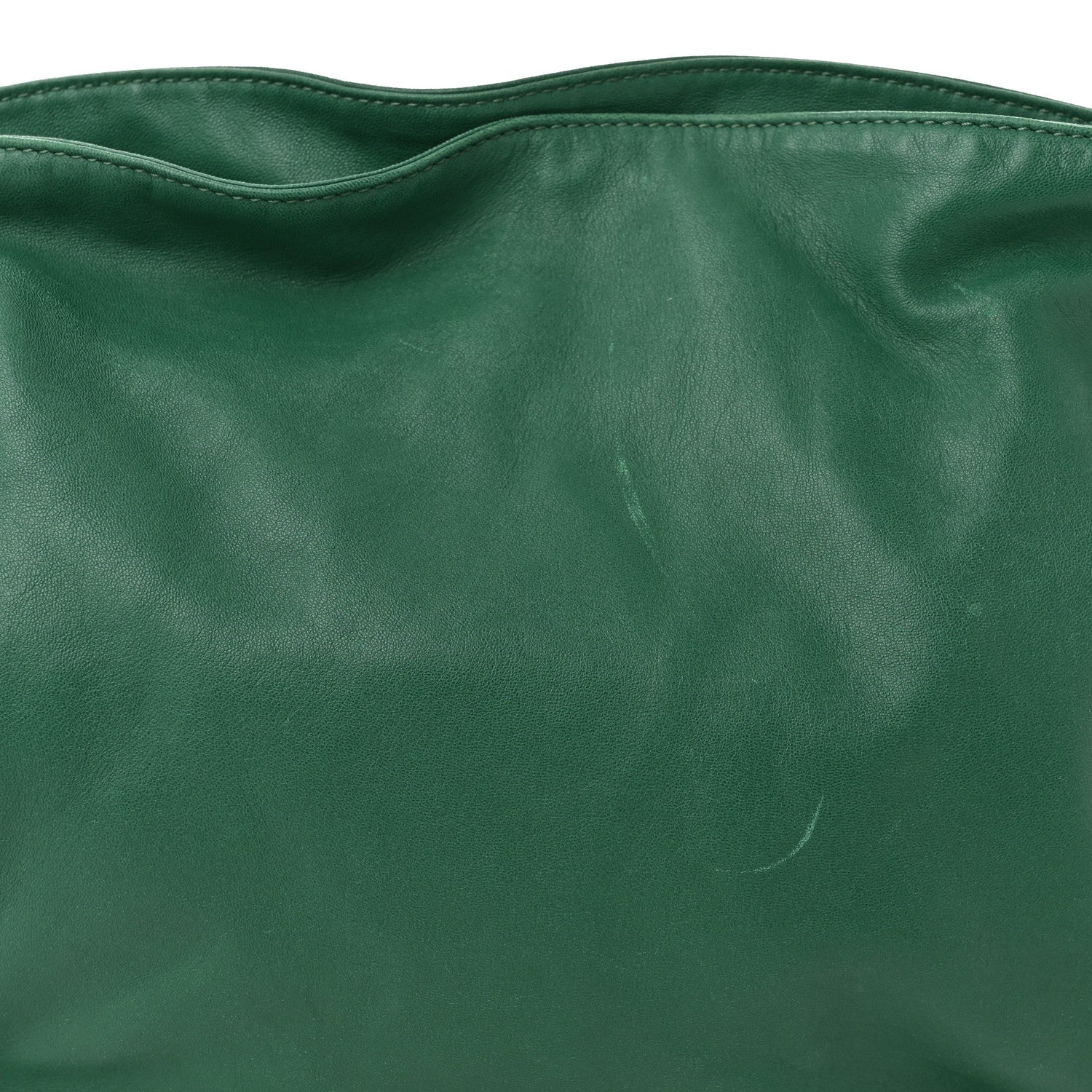 Loewe Calfskin Flamenco Shoulder Bag Green 7 of 11
