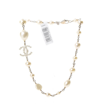 Chanel Pearl Precious Symbols CC Short Necklace Gold 3 of 7
