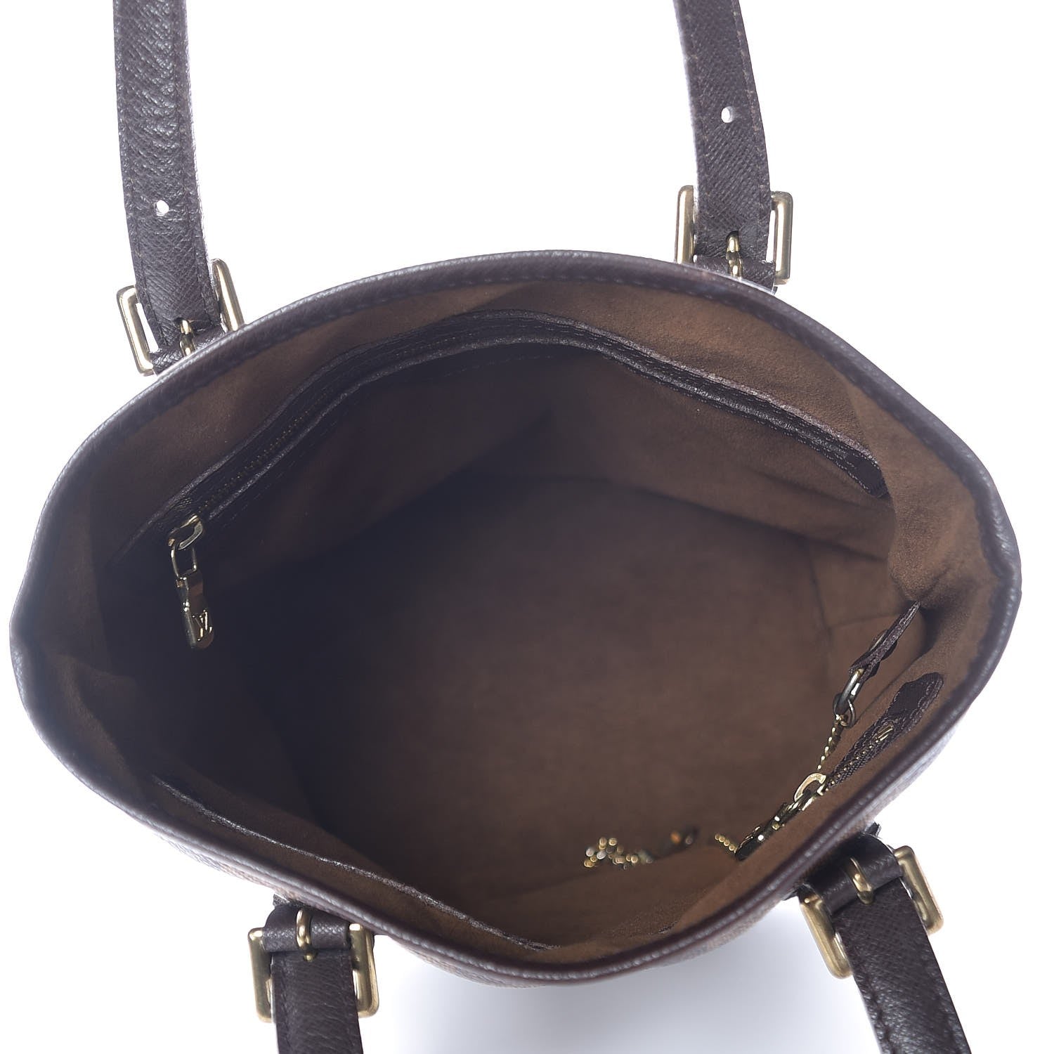 Louis Vuitton Damier Ebene Marais Bucket 23 5 of 15