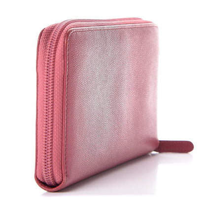 Chanel Caviar Sevruga Zip Around Wallet Pink 3 of 8