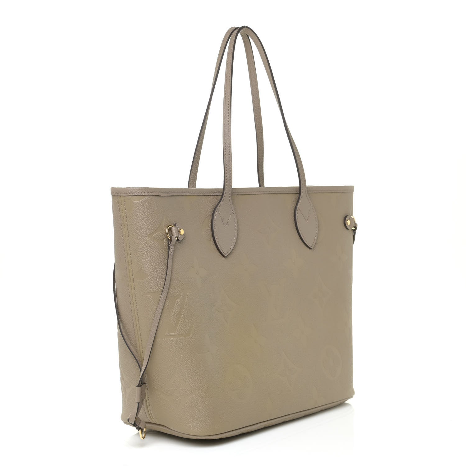 Louis Vuitton Empreinte Monogram Giant Neverfull MM Tourterelle 4 of 11