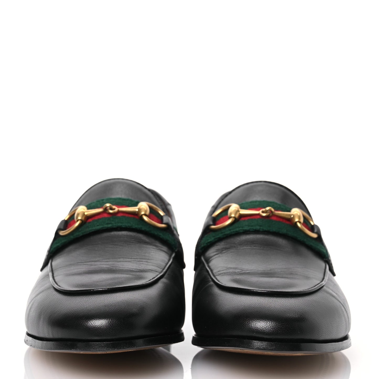 Malaga Kid Web Womens Horsebit Loafers 35.5 Black