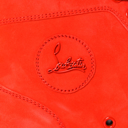 Christian Louboutin Suede Mens Louis Spikes Flat Sneakers 42.5 Capucine 27 of 30