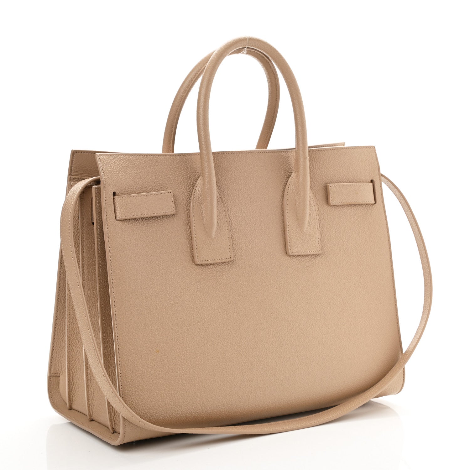 Saint Laurent Grained Calfskin Small Sac De Jour Nude Powder 3 of 10