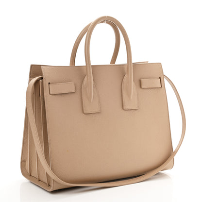 Saint Laurent Grained Calfskin Small Sac De Jour Nude Powder 3 of 10