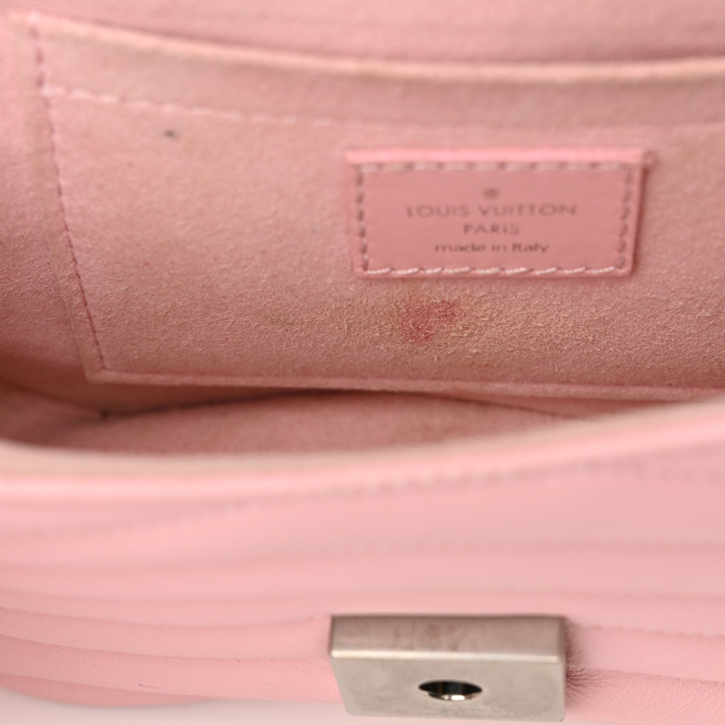 Calfskin New Wave Chain PM Smoothie Pink