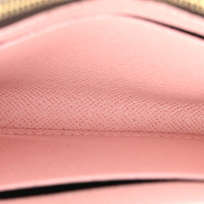 Louis Vuitton Damier Ebene Rosalie Coin Purse Rose Ballerine 5 of 10