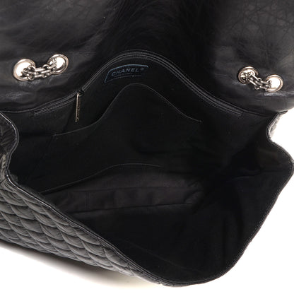 Chanel Aged Calfskin Reissue XL Maxi Flap Black 5 of 8
