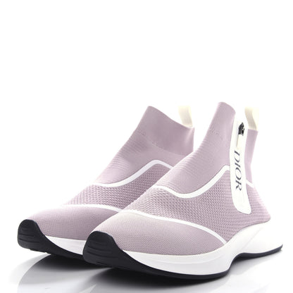 Christian Dior Technical Knit B25 High Top Sneakers 44 Pink 3 of 13