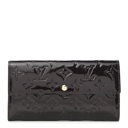 Louis Vuitton Vernis Sarah Wallet Amarante 1 of 10