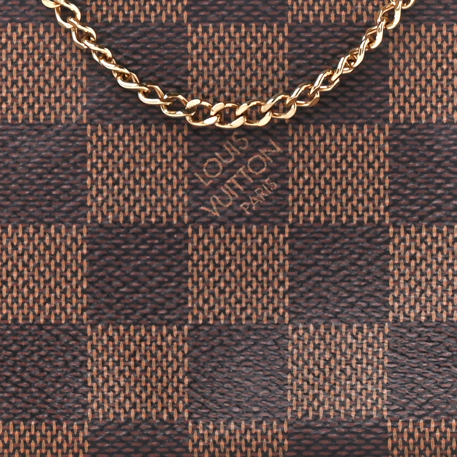 Louis Vuitton Damier Ebene Mini Pochette Accessories 8 of 10