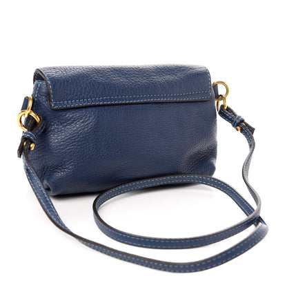 Chloe Calfskin Marcie Pochette Crossbody Bag Scuba Blue 3 of 9