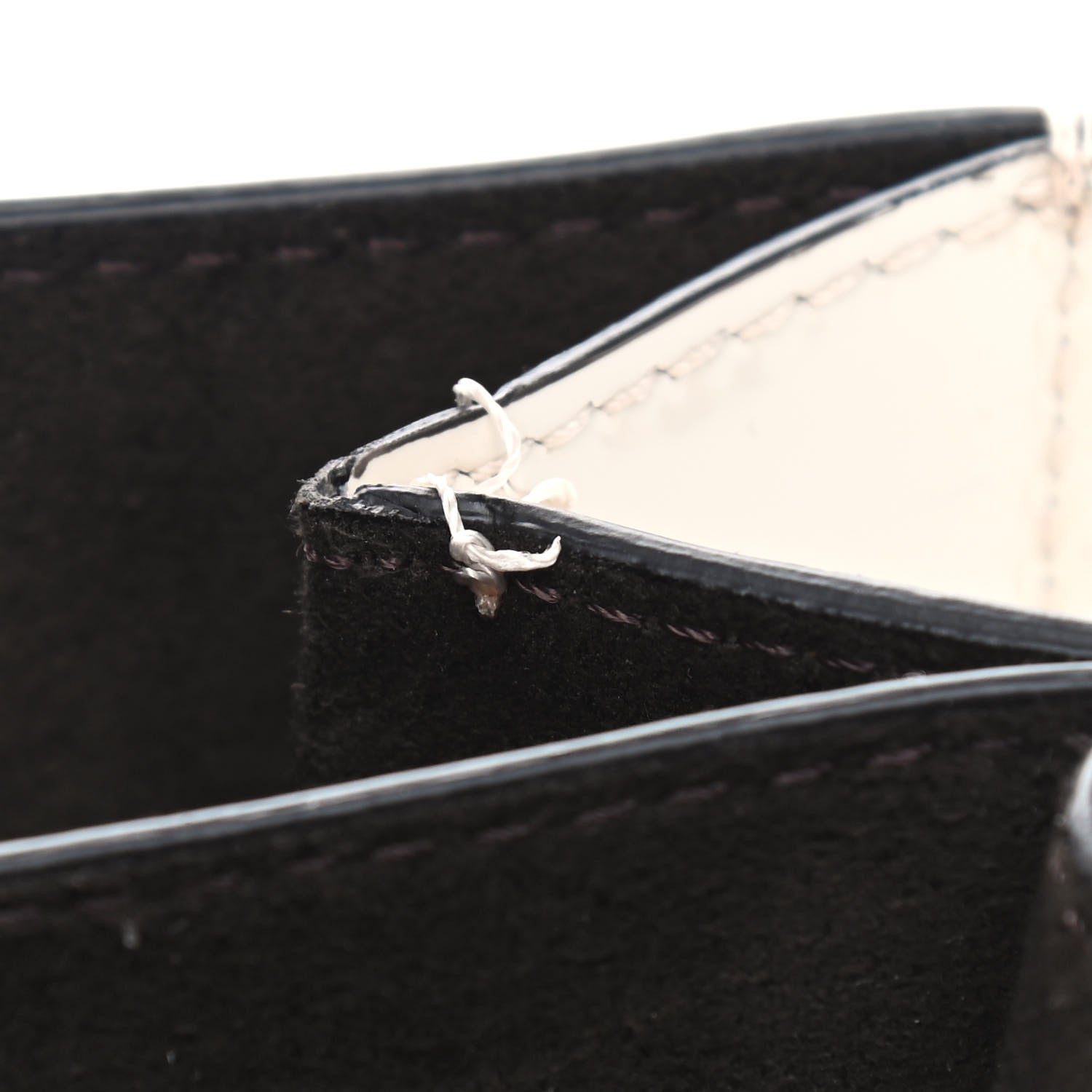 Fendi Vitello Vernice Mou Karligraphy Crossbody Bag Latte 8 of 11
