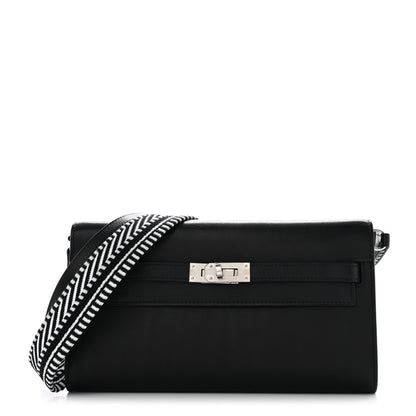 Hermes Evercolor Cavale Kelly Wallet To Go Black Multicolor 1 of 10