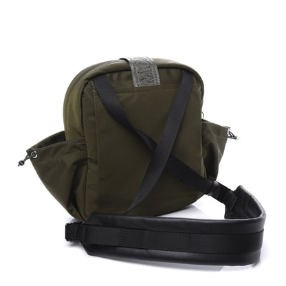 MCM Nylon Jemison Crossbody Loden Green 2 of 9