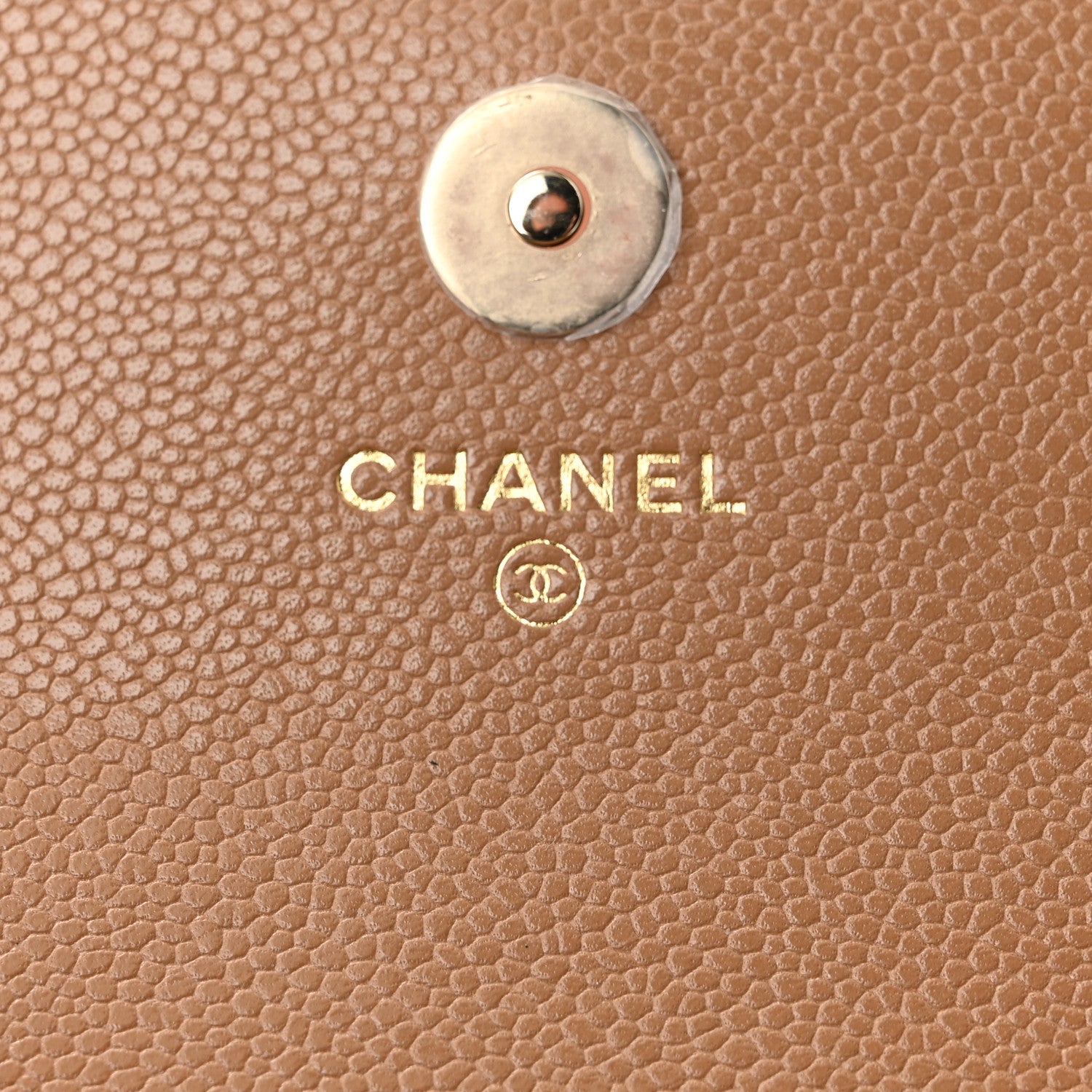 Chanel Caviar Quilted Business Affinity Clutch With Chain Flap Dark Beige 6 of 12