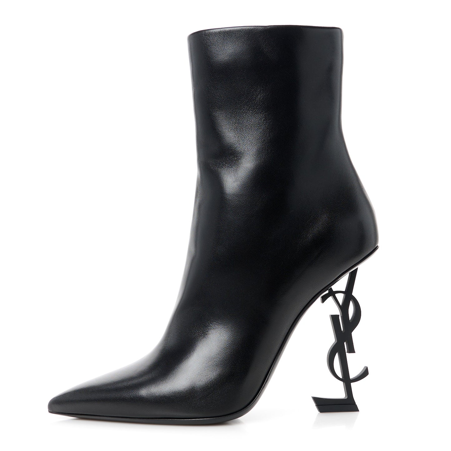 Calfskin Opyum Ankle Boots 40 Black