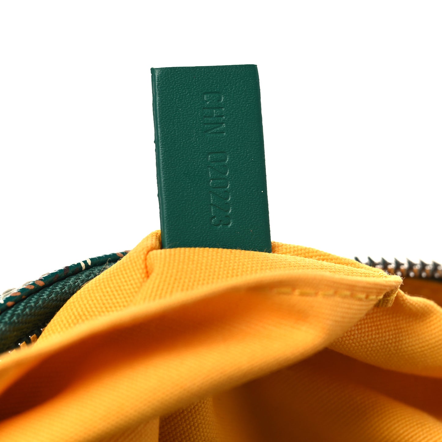 Goyardine Boeing 25 Trousse de Toilette Green