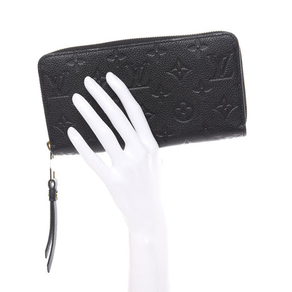 Louis Vuitton Empreinte Zippy Wallet Black 2 of 8