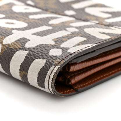Louis Vuitton Monogram Graffiti Porte-Monnaie Wallet Silver 10 of 12