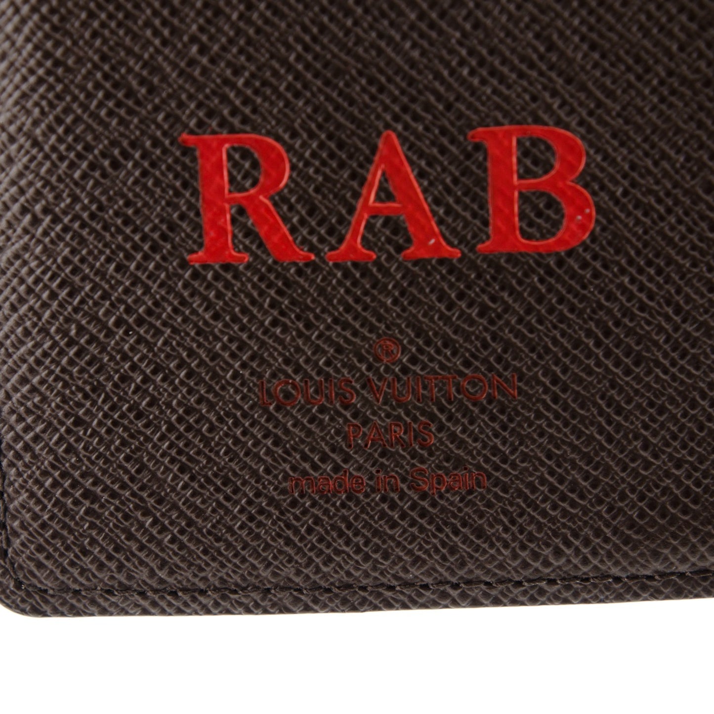 Damier Ebene Small Ring Agenda Cover