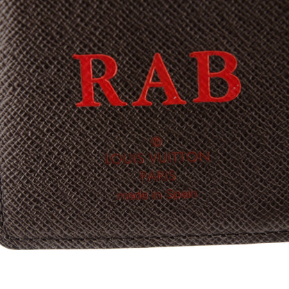 Louis Vuitton Damier Ebene Small Ring Agenda Cover 6 of 6