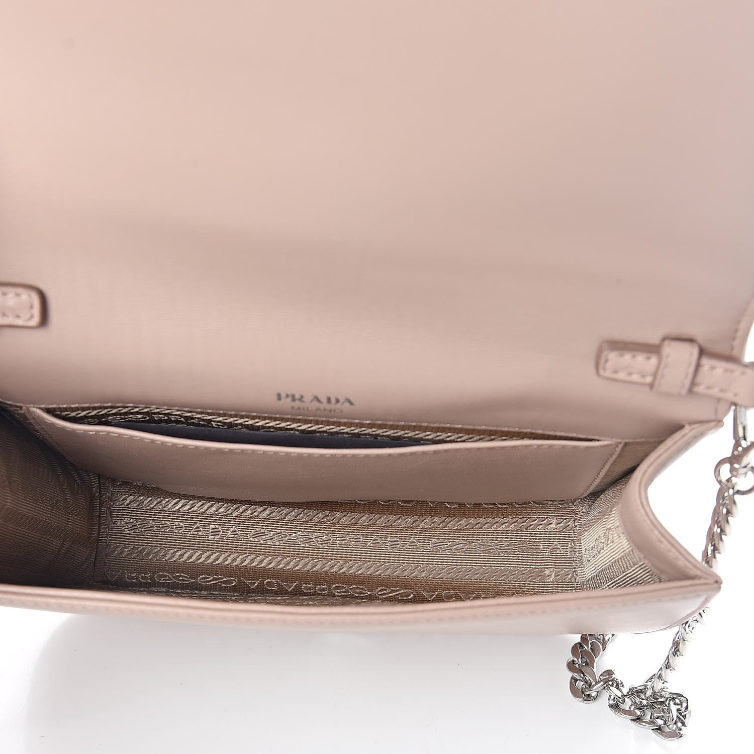 Prada Nappa Gaufre Flap Cipria 5 of 8