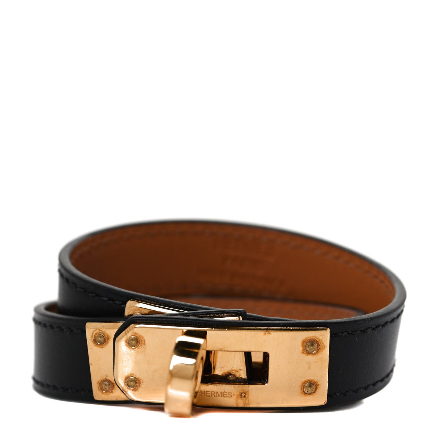 Box Kelly Double Tour Bracelet S Black