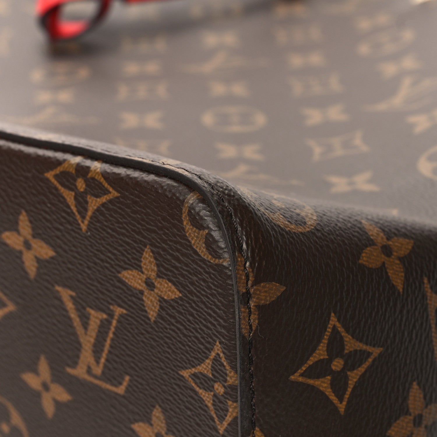 Louis Vuitton Monogram Neonoe MM Coquelicot 9 of 11
