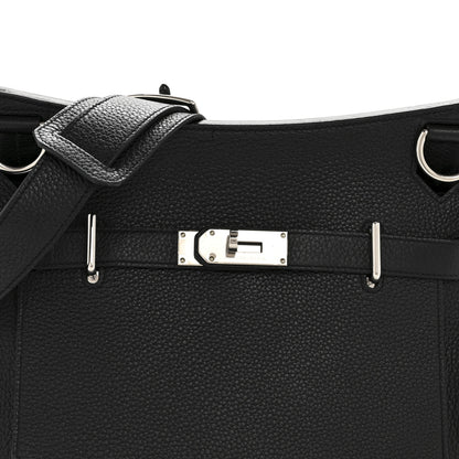 Hermes Taurillon Clemence Jypsiere 31 Black 8 of 15