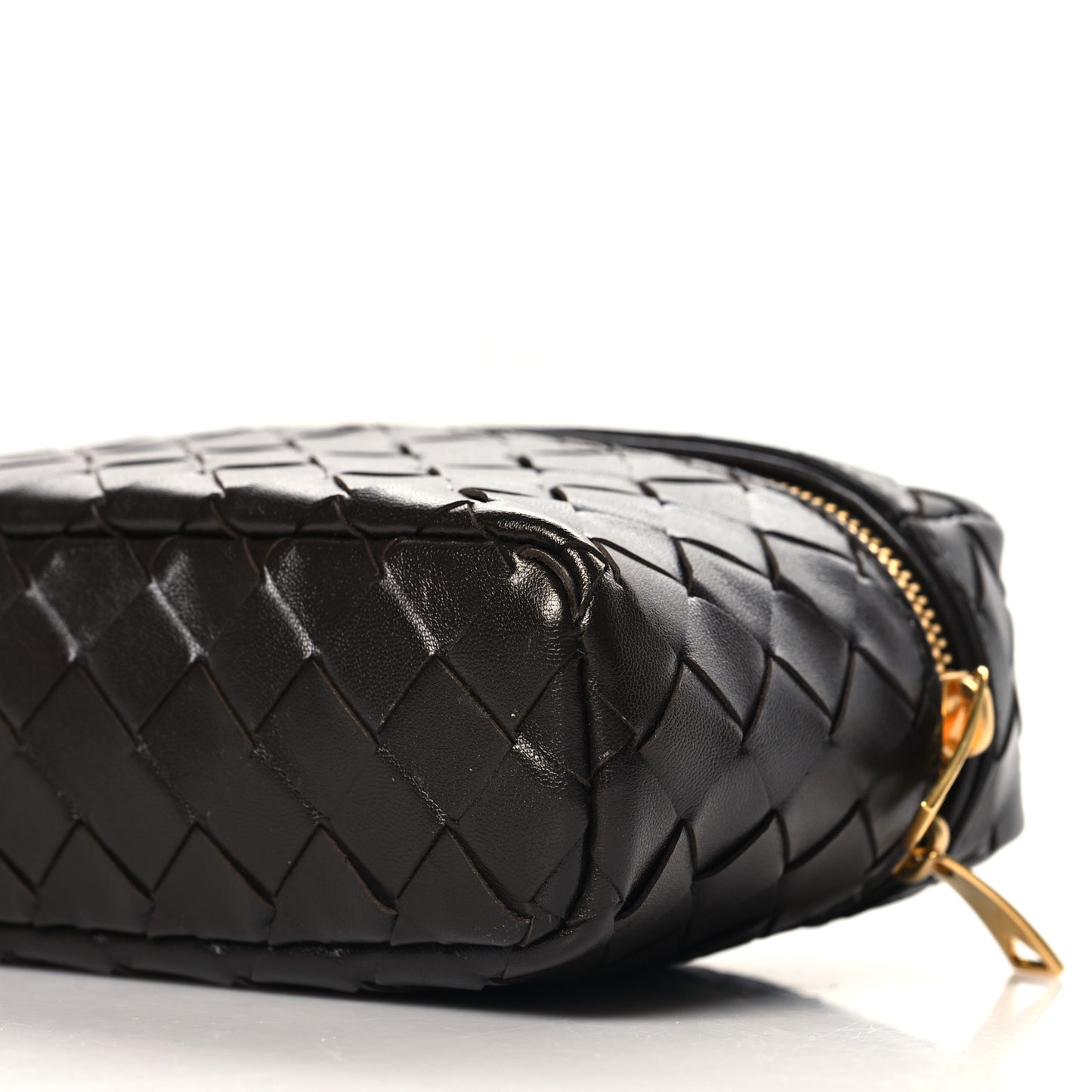 Calfskin Intrecciato Bang Bang Vanity Case Fondant