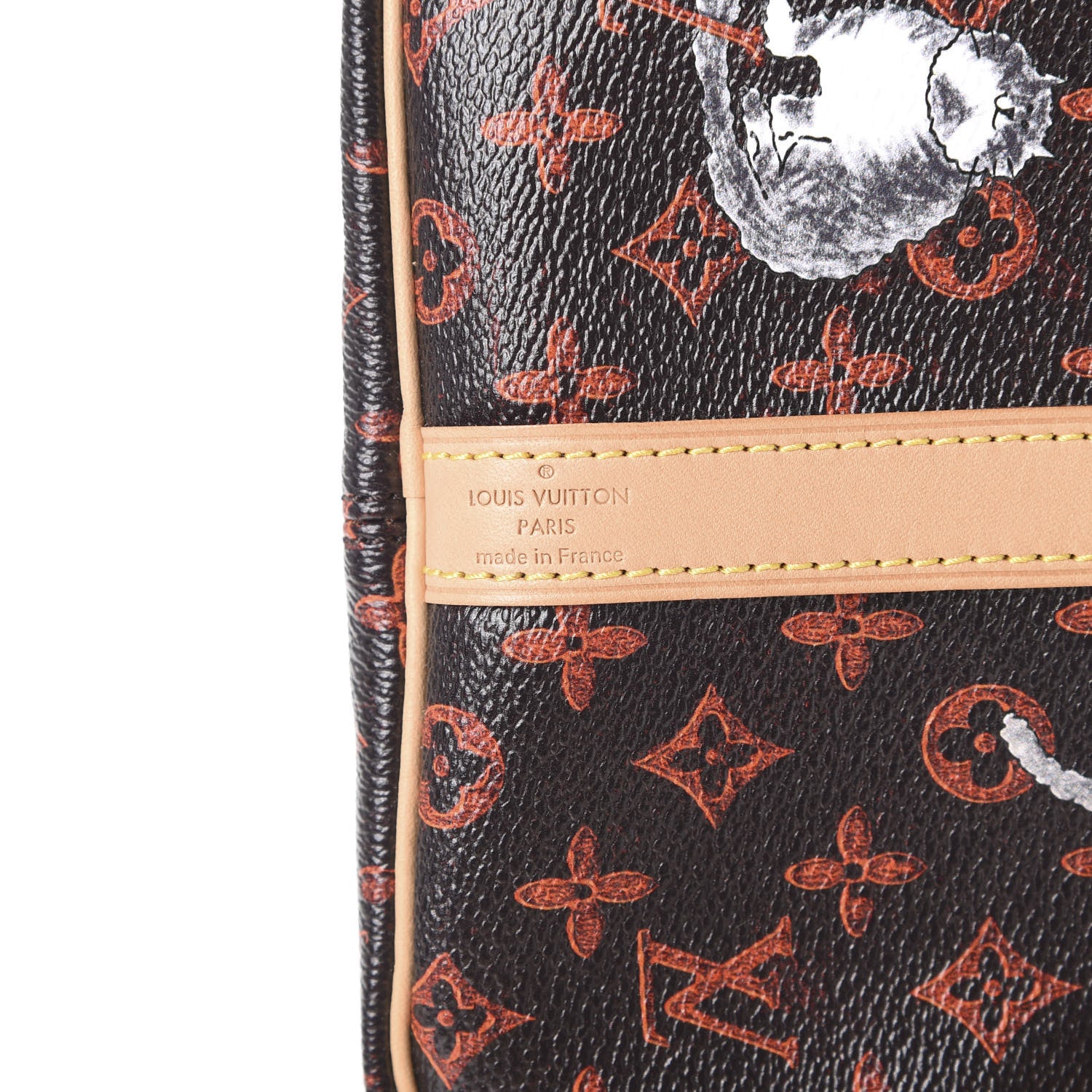 Louis Vuitton Catogram Speedy Bandouliere 30 Marron 5 of 10