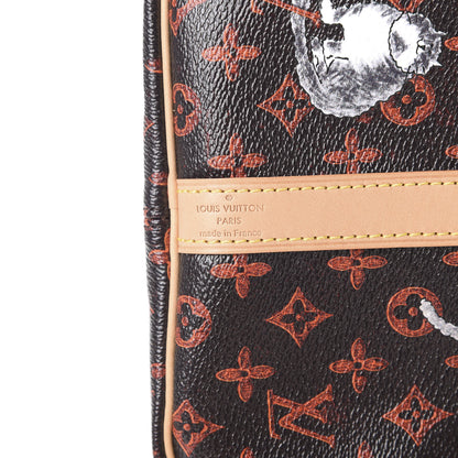 Louis Vuitton Catogram Speedy Bandouliere 30 Marron 5 of 10
