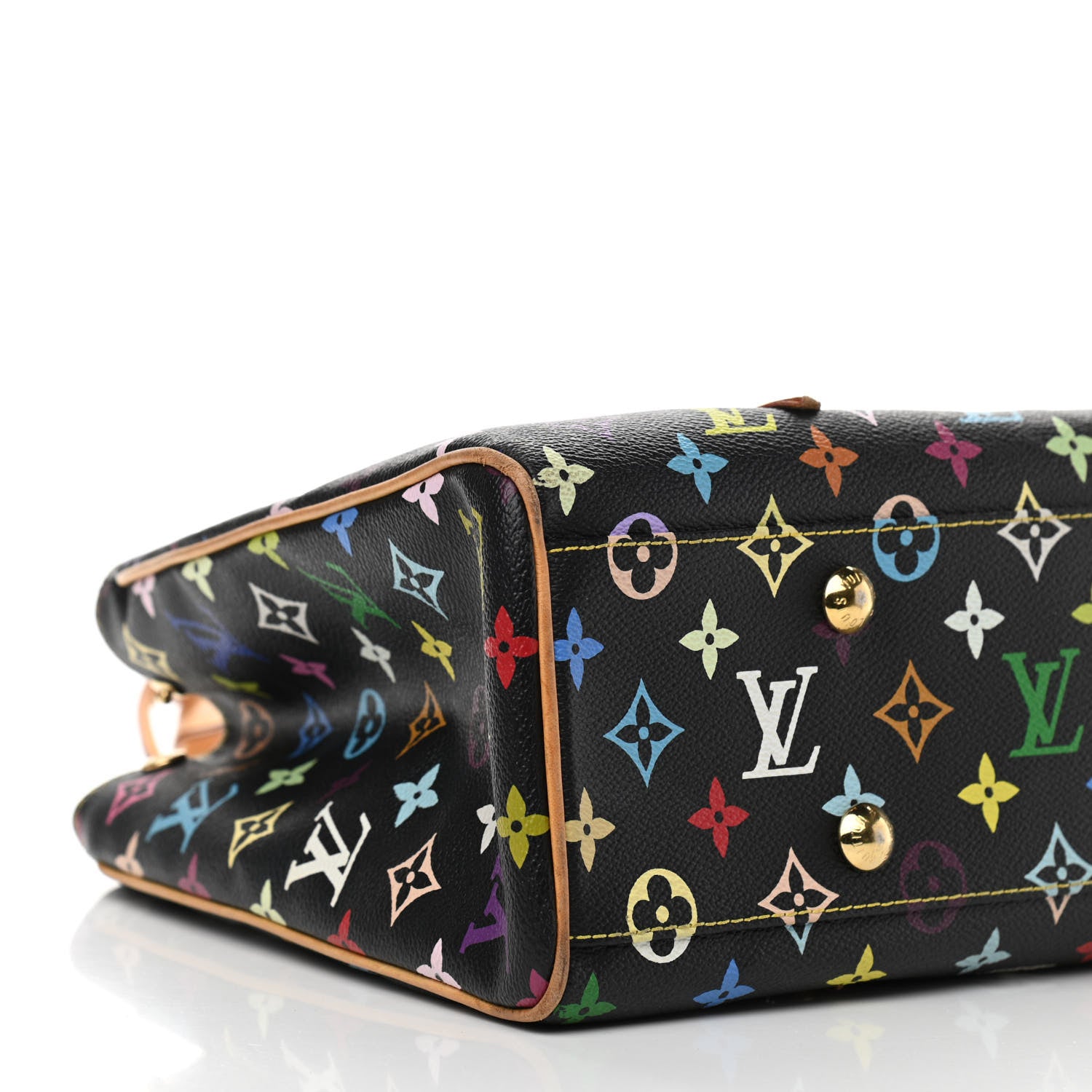 Louis Vuitton Monogram Multicolor Aurelia MM Black 8 of 13