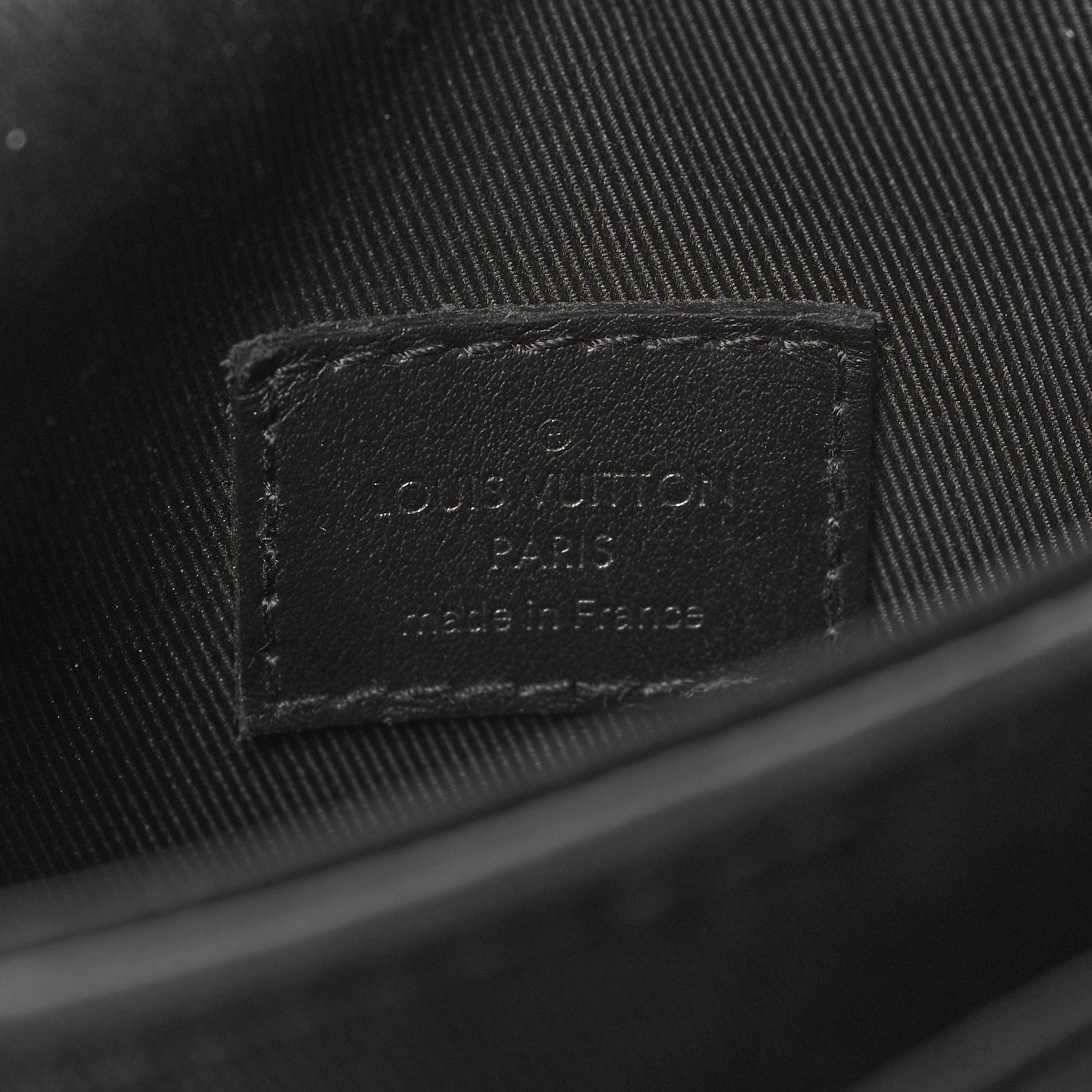 Louis Vuitton Taurillon Monogram S Lock Wearable Wallet Black 7 of 10