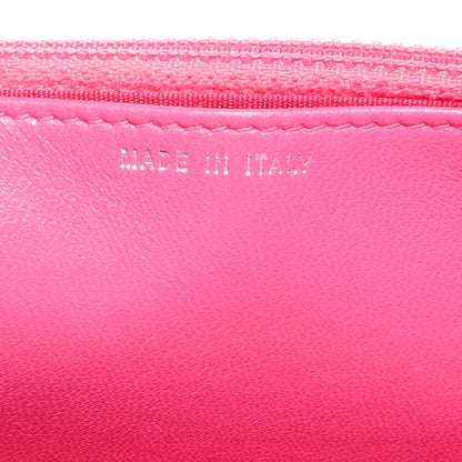 Chanel Lambskin Boy Wallet on Chain WOC Pink 7 of 9