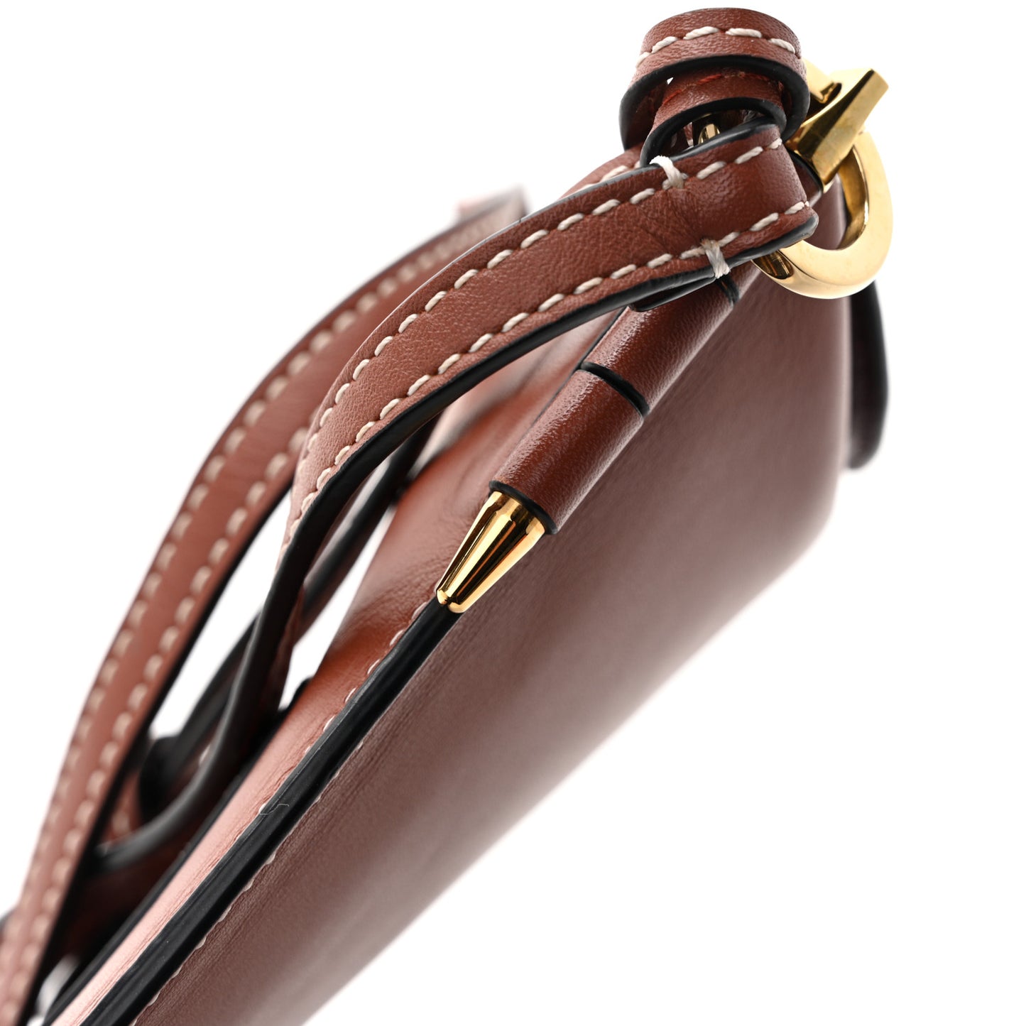 Smooth Calfskin Gate Pocket Rust