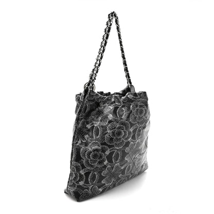 Chanel Printed Calfskin Quilted Chanel 22 Black 3 of 10