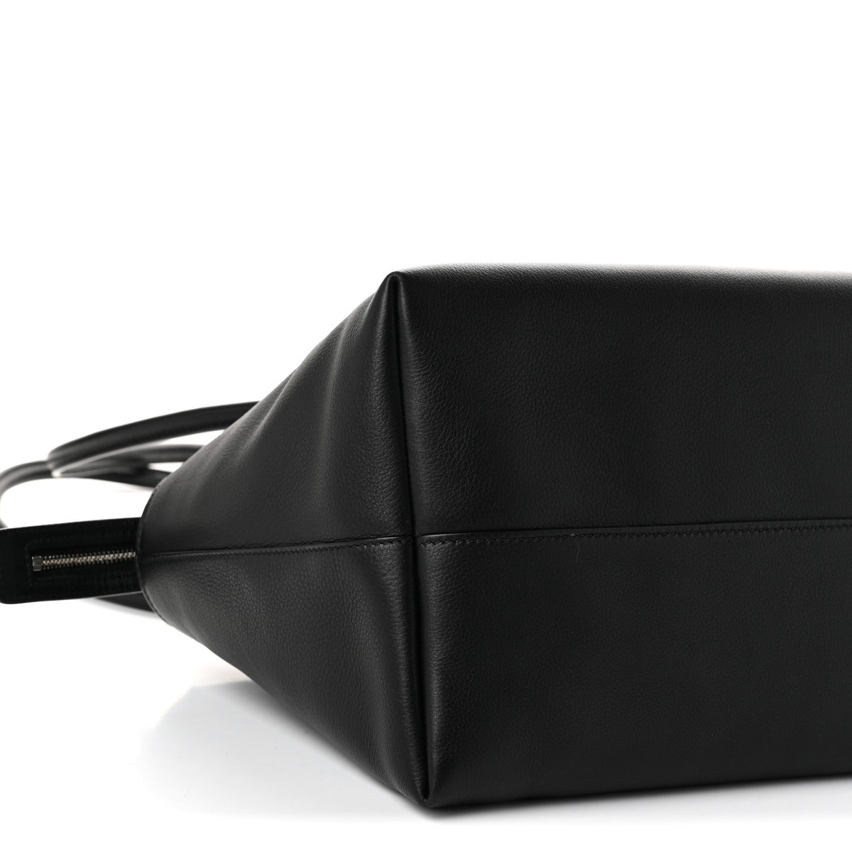The Row Grained Calfskin Terrasse Bag Black 8 of 9