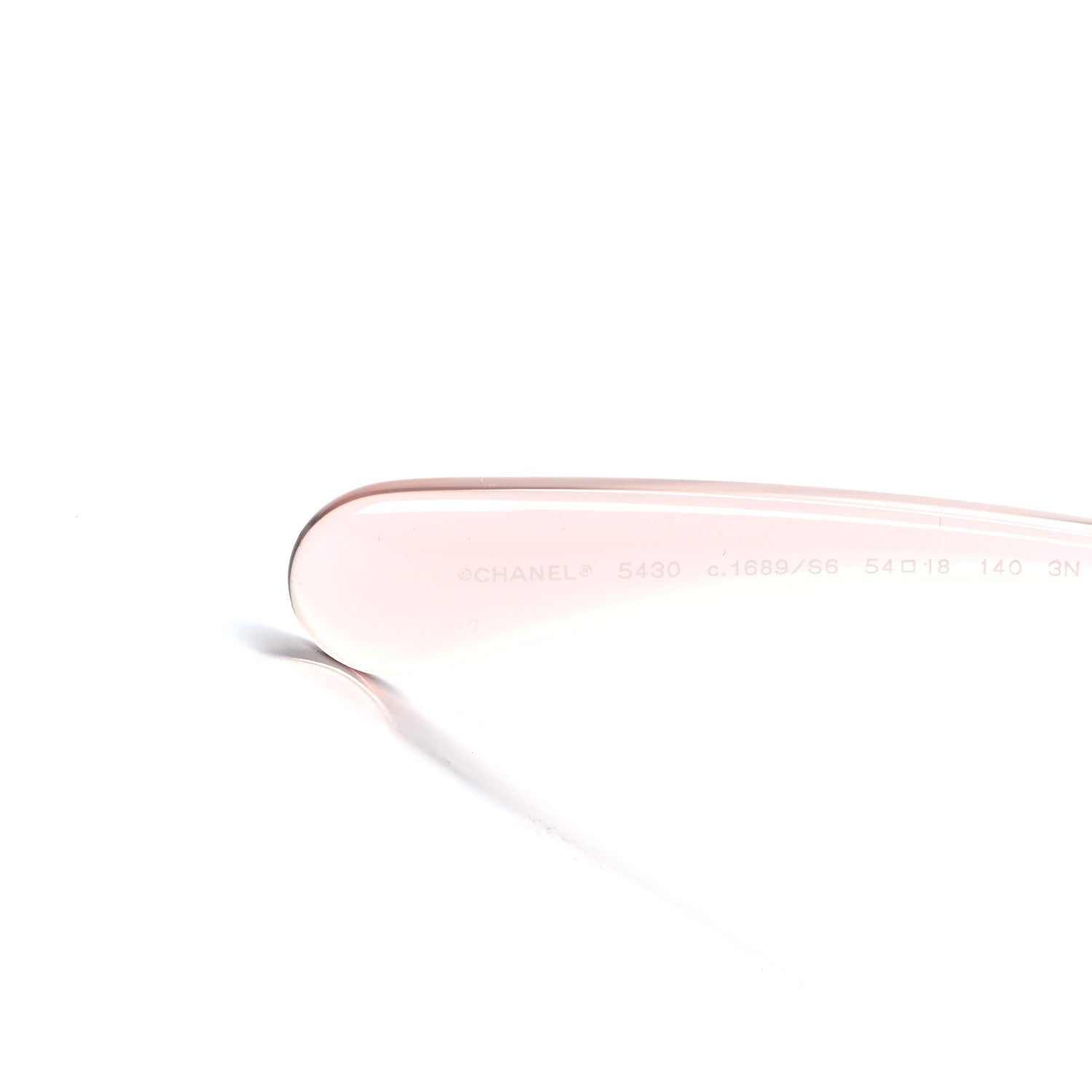 Chanel Acetate CC Rectangle Sunglasses 5430 Pink 5 of 9