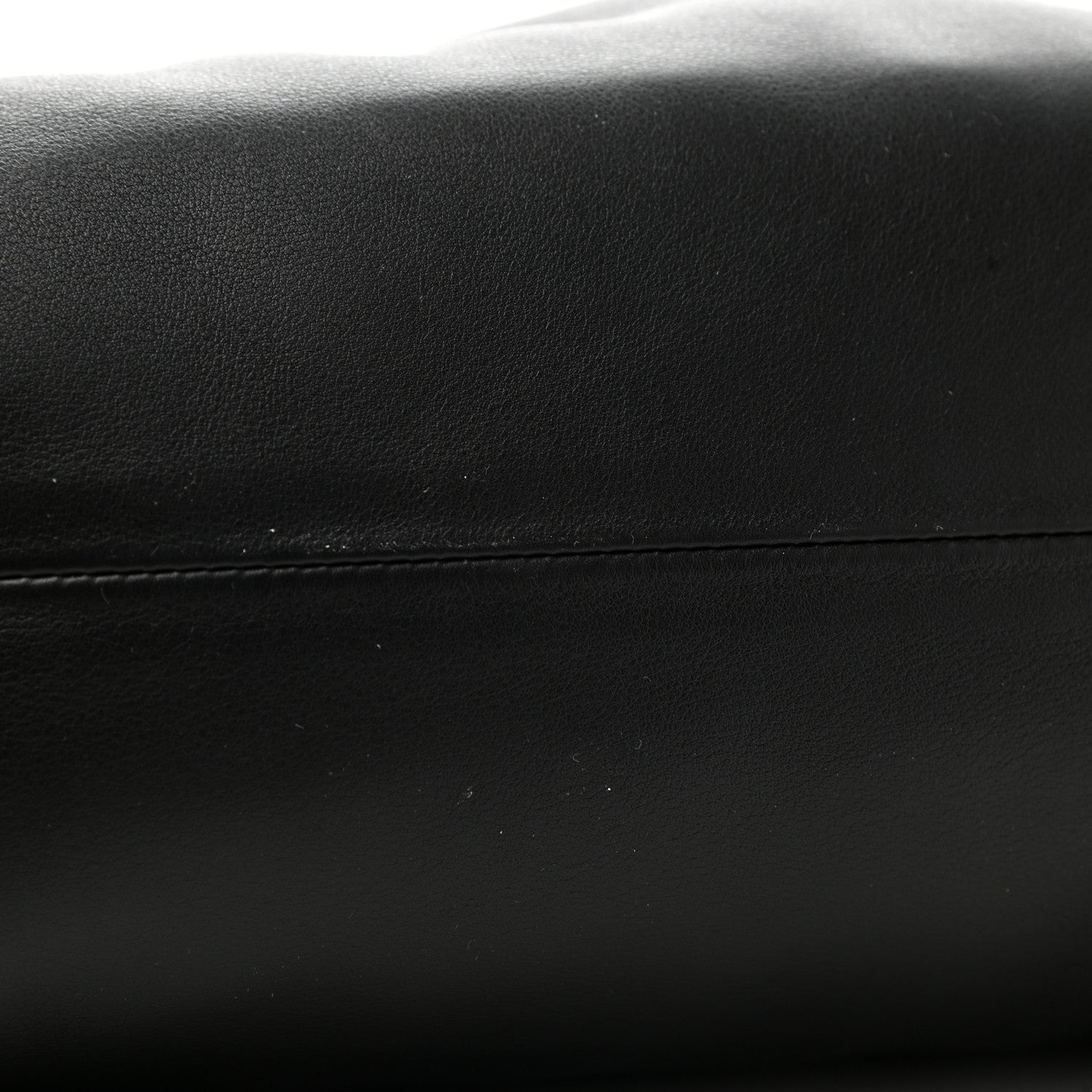 Bottega Veneta Smooth Butter Calf The Pouch Oversized Clutch Black 9 of 10