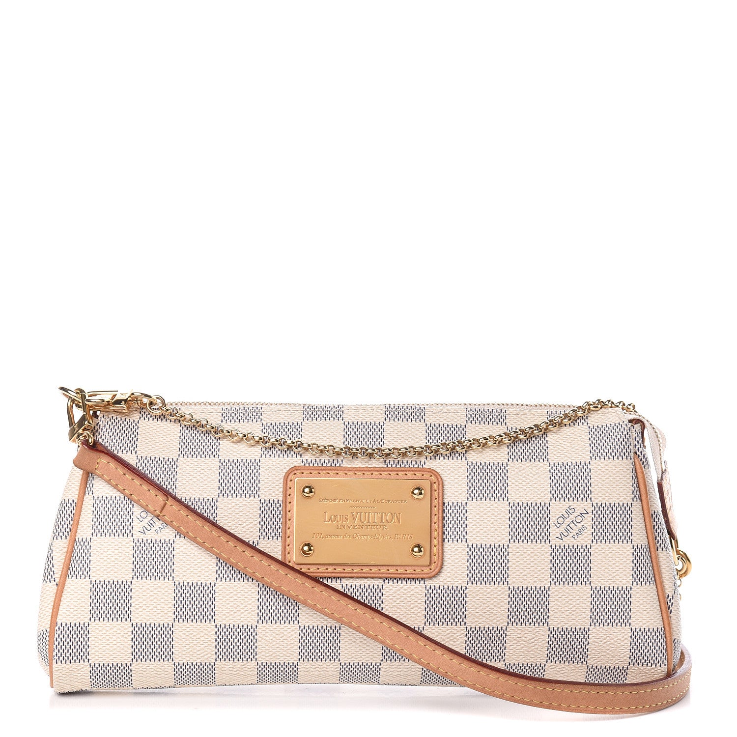 Louis Vuitton Damier Azur Eva Clutch 1 of 11