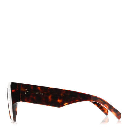 Celine Flat Top Sunglasses CL 40030I Havana 3 of 7