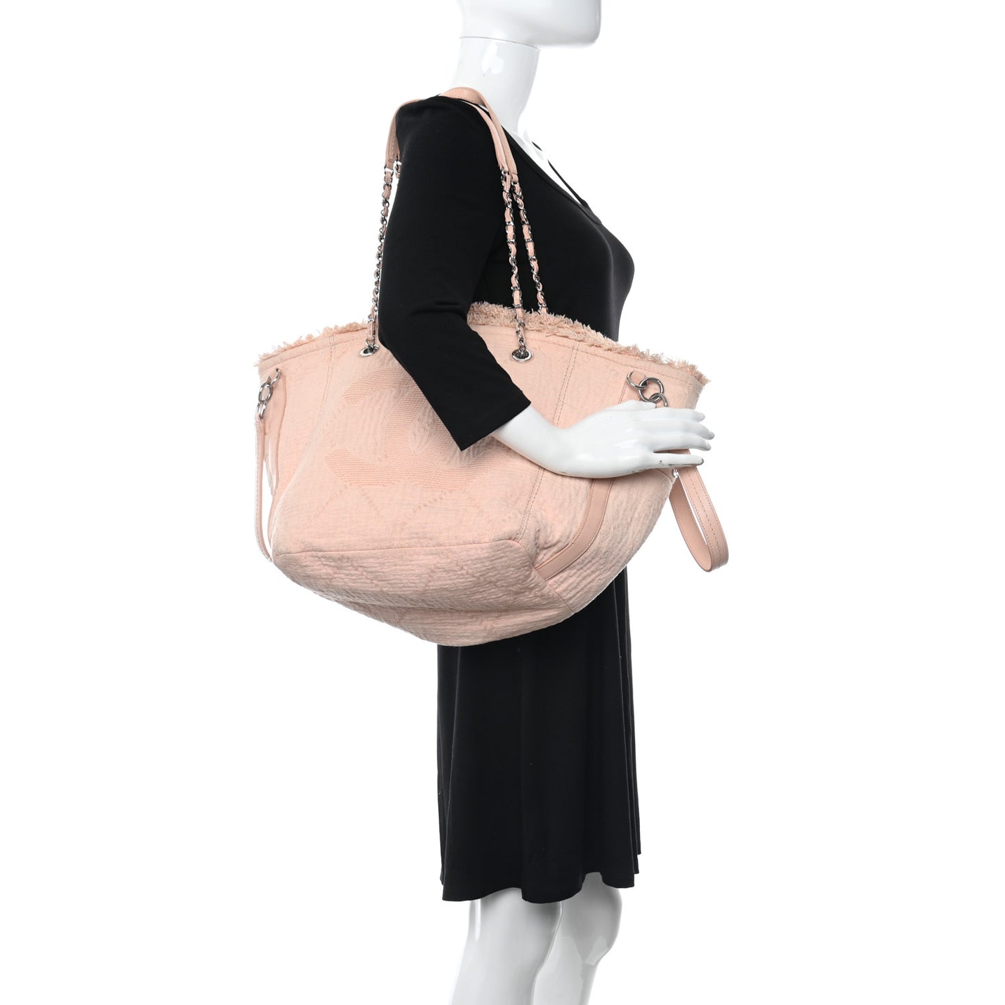 Canvas Small Double Face Tote Light Pink