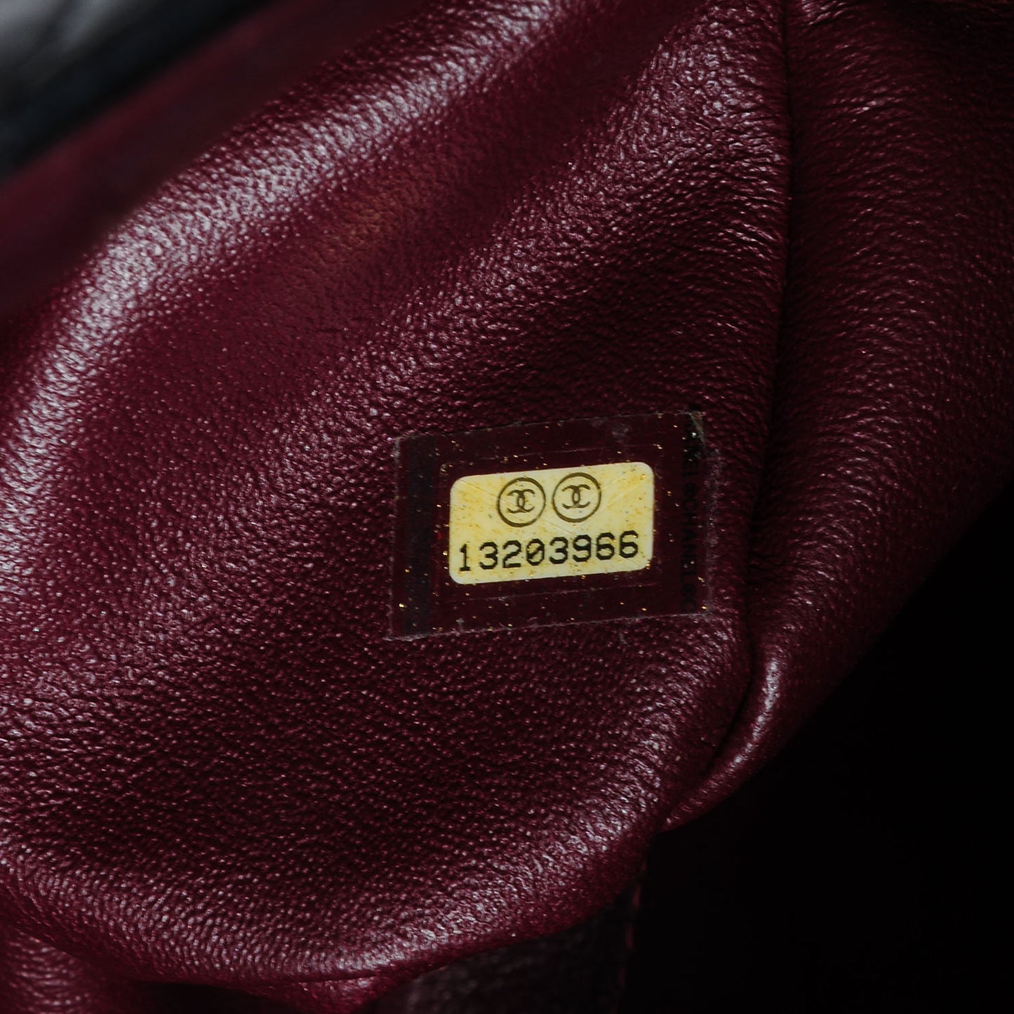 Lambskin Quilted Jumbo Single Flap Black