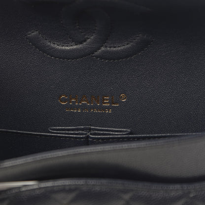 Chanel Caviar Quilted Medium Double Flap Navy 6 of 11