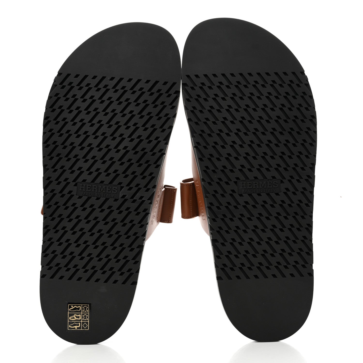 Hermes Calfskin Womens Chypre Sandals 41 Naturel 5 of 9
