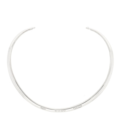 Tiffany Sterling Silver 1837 Collar Necklace 1 of 5